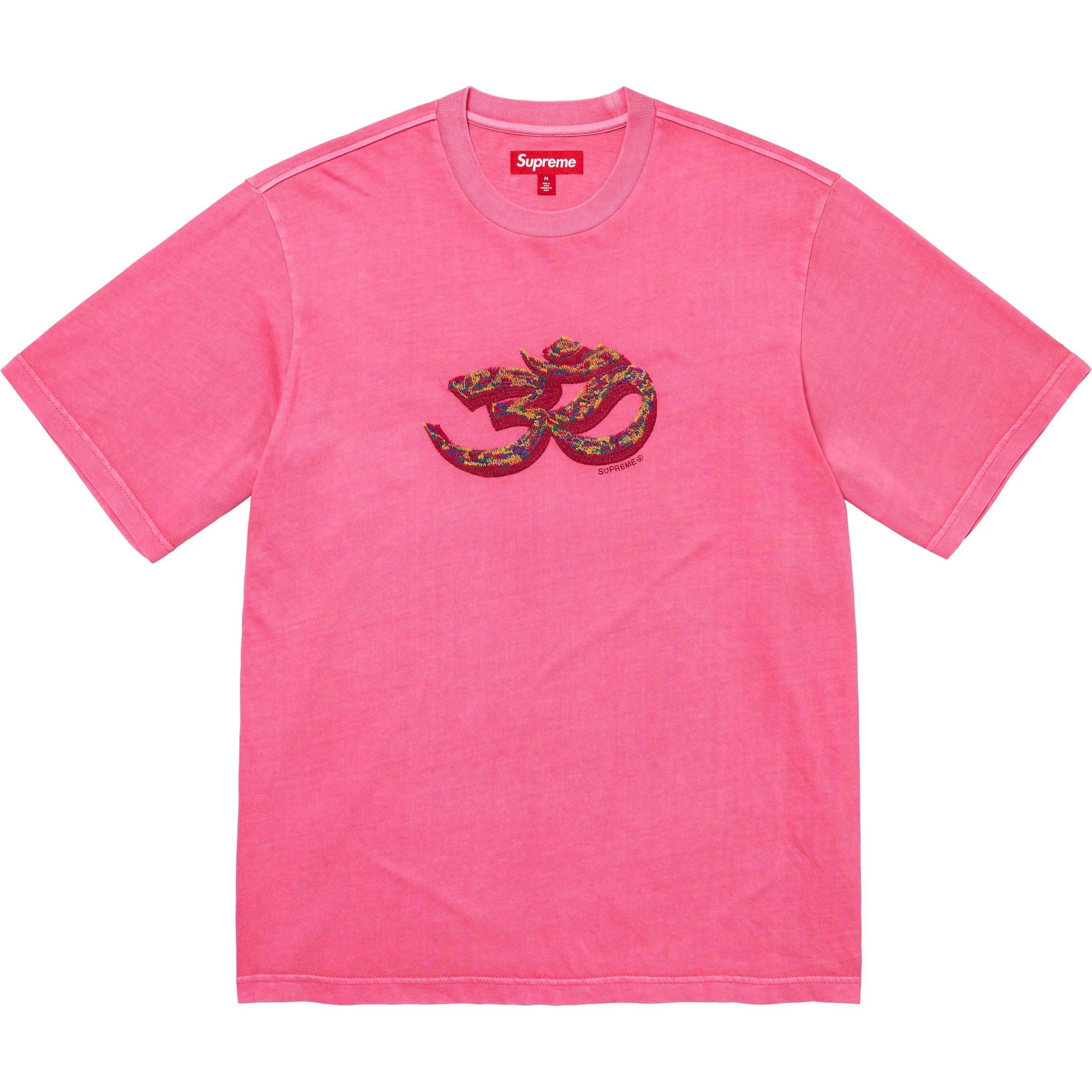 Ohm Embroidered S/S Top view 3
